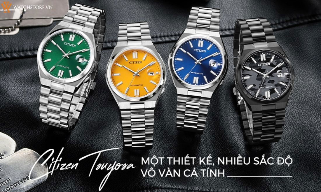Cập nhật giá đồng hồ Citizen Tsuyosa và sức hút thật sự phía sau 2 Thiết kế của Citizen Tsuyosa