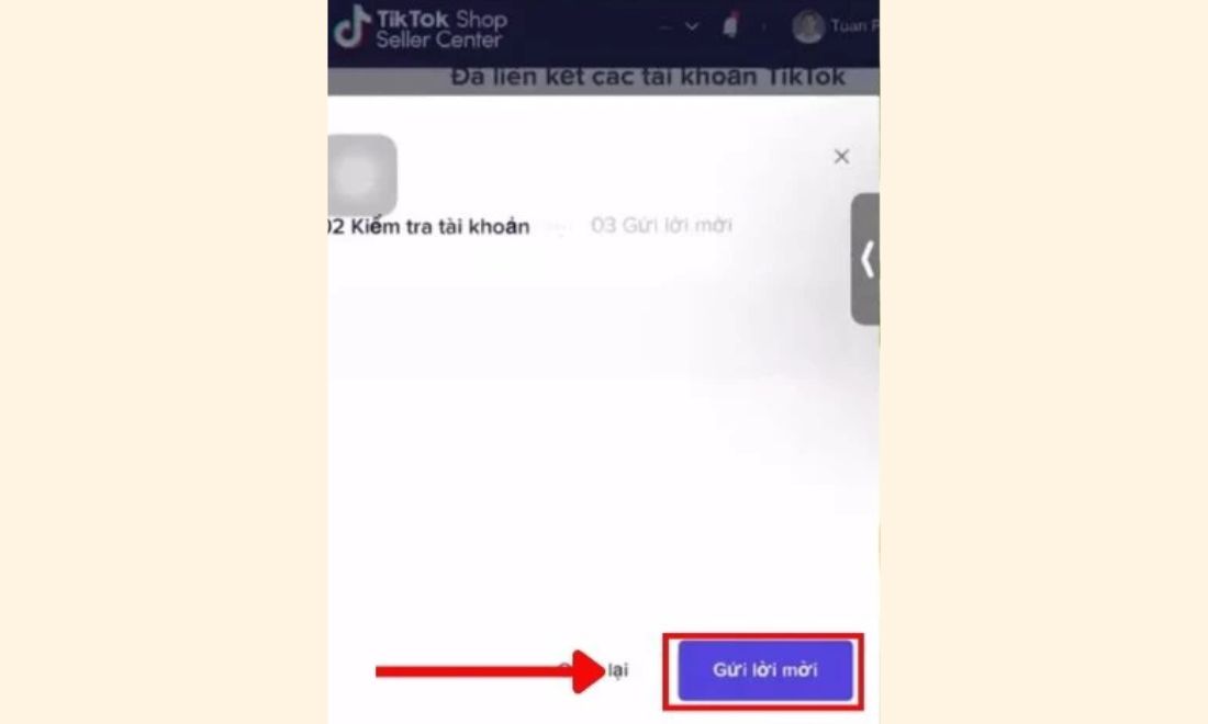 Cách làm Affiliate TikTok đồng hồ cho học sinh, sinh viên cực dễ (cập nhật 2026) 8 Kiểm tra thông tin và gửi lời mời liên kết
