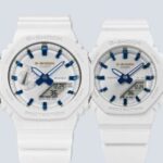 Casio 48mm & 46mm Cặp đôi LOV-25A-7ADR - Ảnh 2