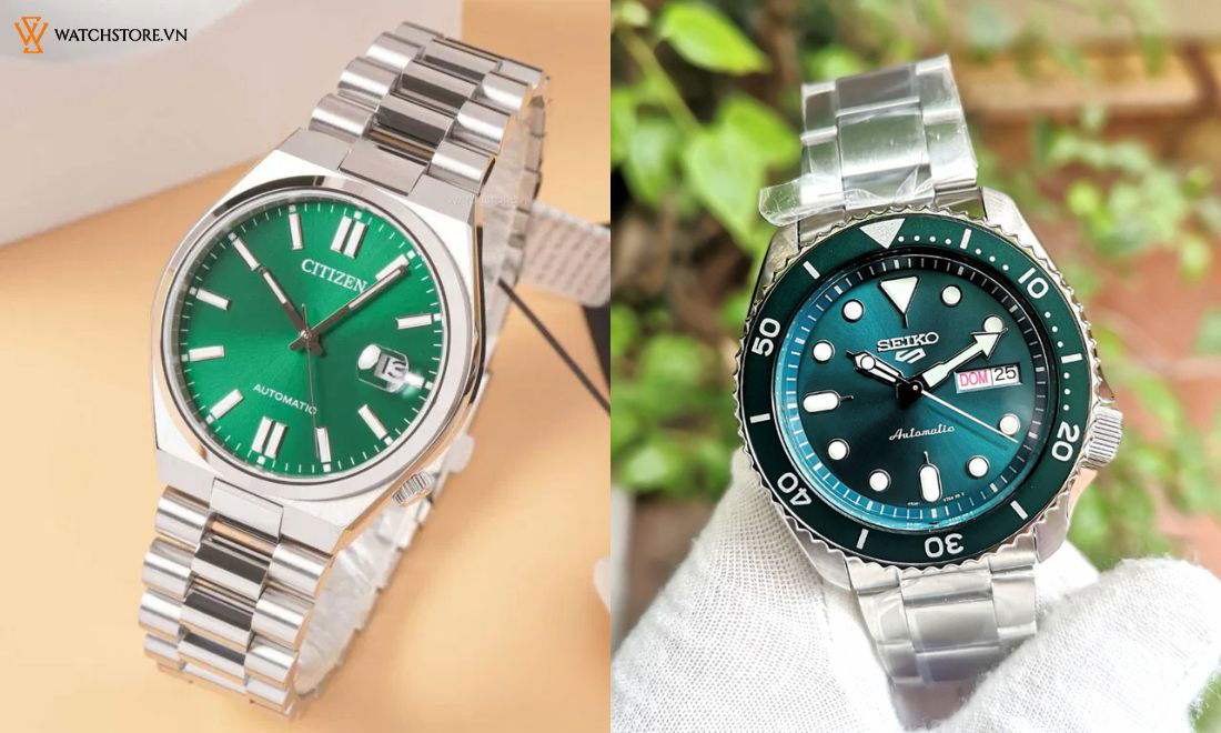 Cập nhật giá đồng hồ Citizen Tsuyosa và sức hút thật sự phía sau 6 Tsuyosa so sánh với Seiko 5