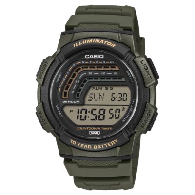 Casio 48.2 × 45 × 13.8 mm Nam WS-1800-3AVDF