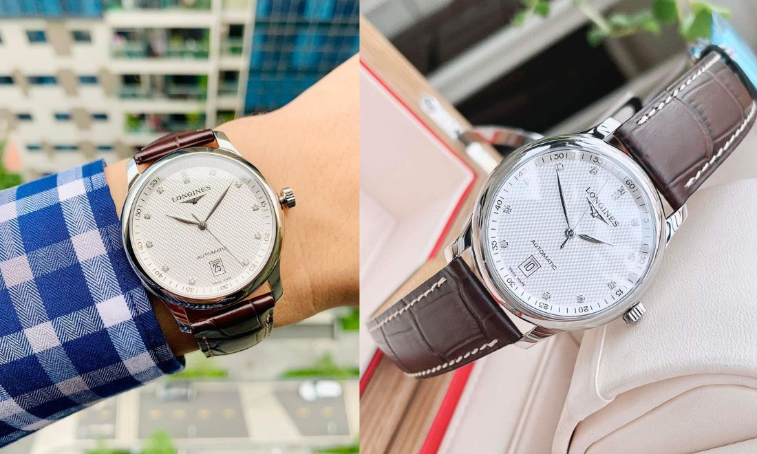 12 đồng hồ nam giá khoảng 50 triệu với thiết kế ấn tượng nhất 8 Mặt Guilloché trắng tinh tế