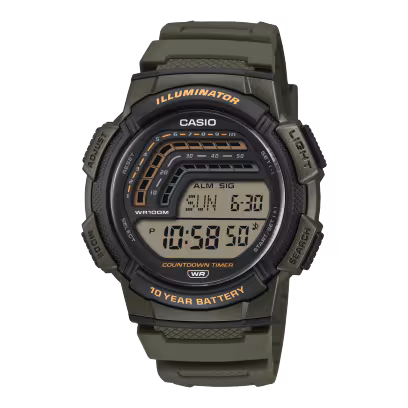 Casio 48.2 × 45 × 13.8 mm Nam WS-1800-3AVDF