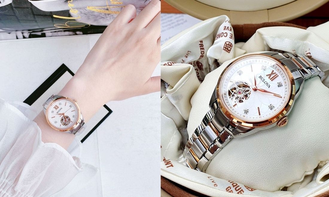 Thiết kế lộ cơ tinh xảo, dây demi sang trọng