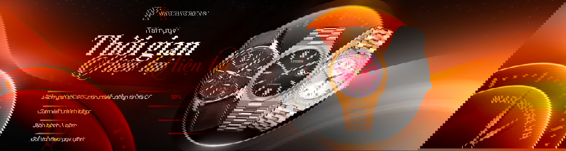 watchstore tran quy thoi gian hien tai