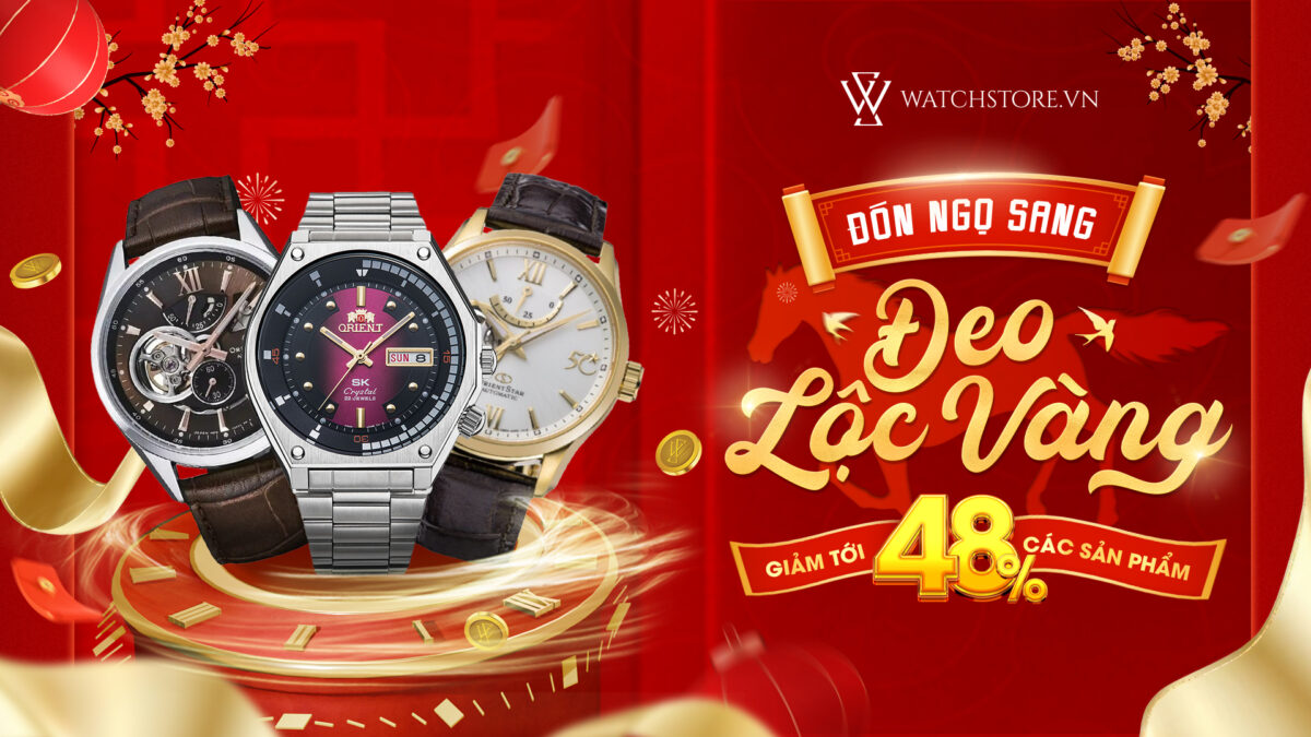 Đồng hồ Orient 1 banner sale tet dong ho orient