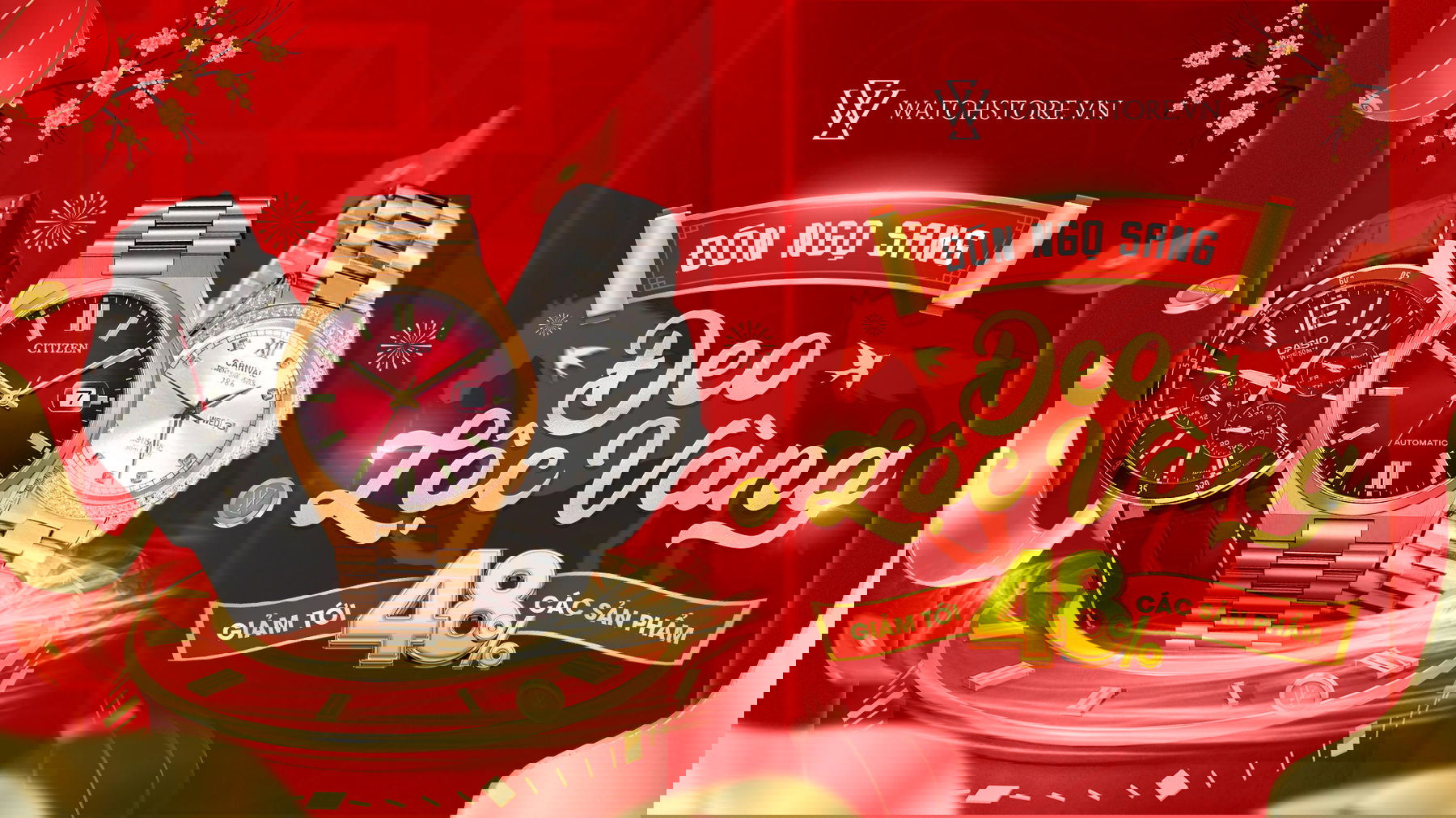 sale dong ho tet 2026 mobile