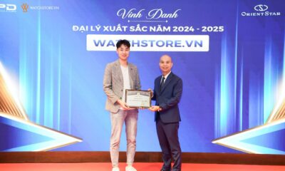 Watchstore được vinh danh đại lý xuất sắc của Orient năm 2024 - 2025