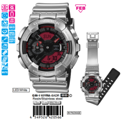 Ảnh sản phẩm .51.9  48.8  16.9 mm / 106 g Nam GM-110YRA-8ADR