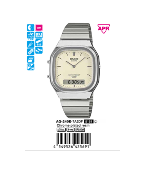 Casio Unisex AQ-240E-7A2DF