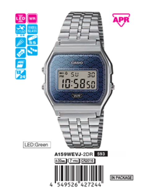 Casio Nam A159WEVJ-2DR