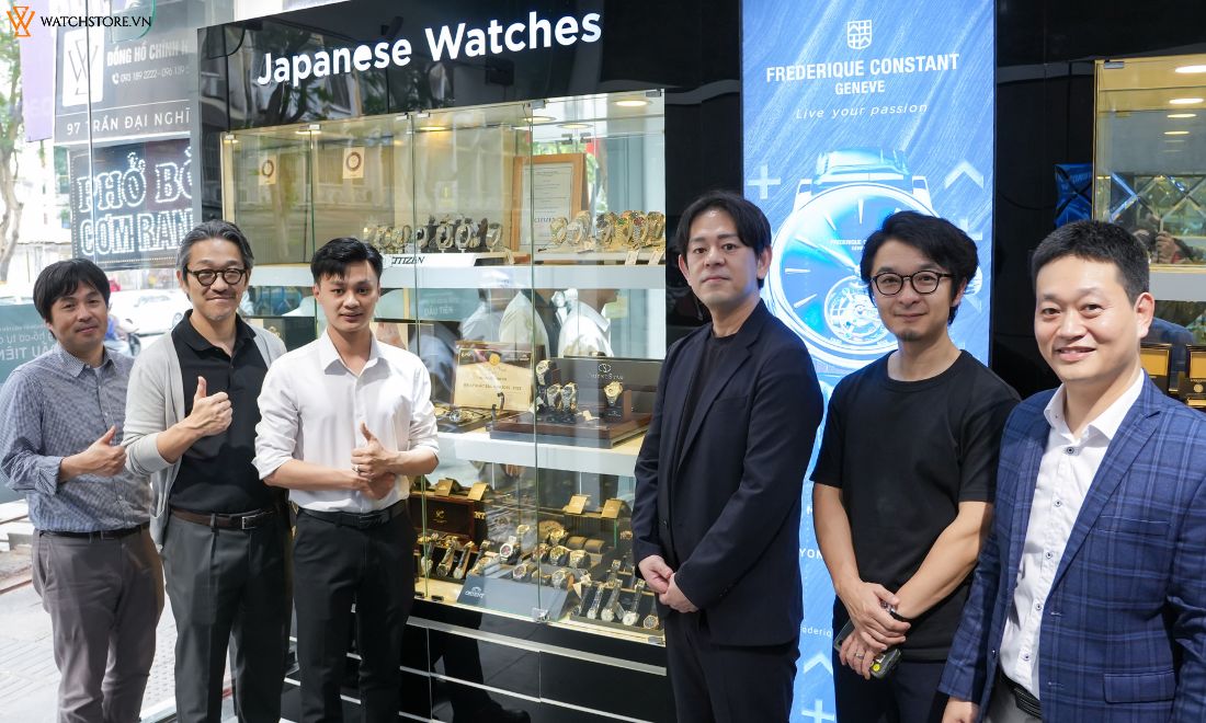 Đại diện Orient ghé thăm WatchStore, khẳng định hợp tác chính hãng