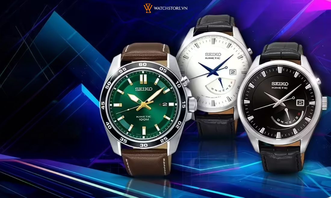 Đồng hồ vừa cơ vừa pin (hybrid watch)? Có những loại nào trên thị trường 2 Đồng hồ Seiko Kinetic