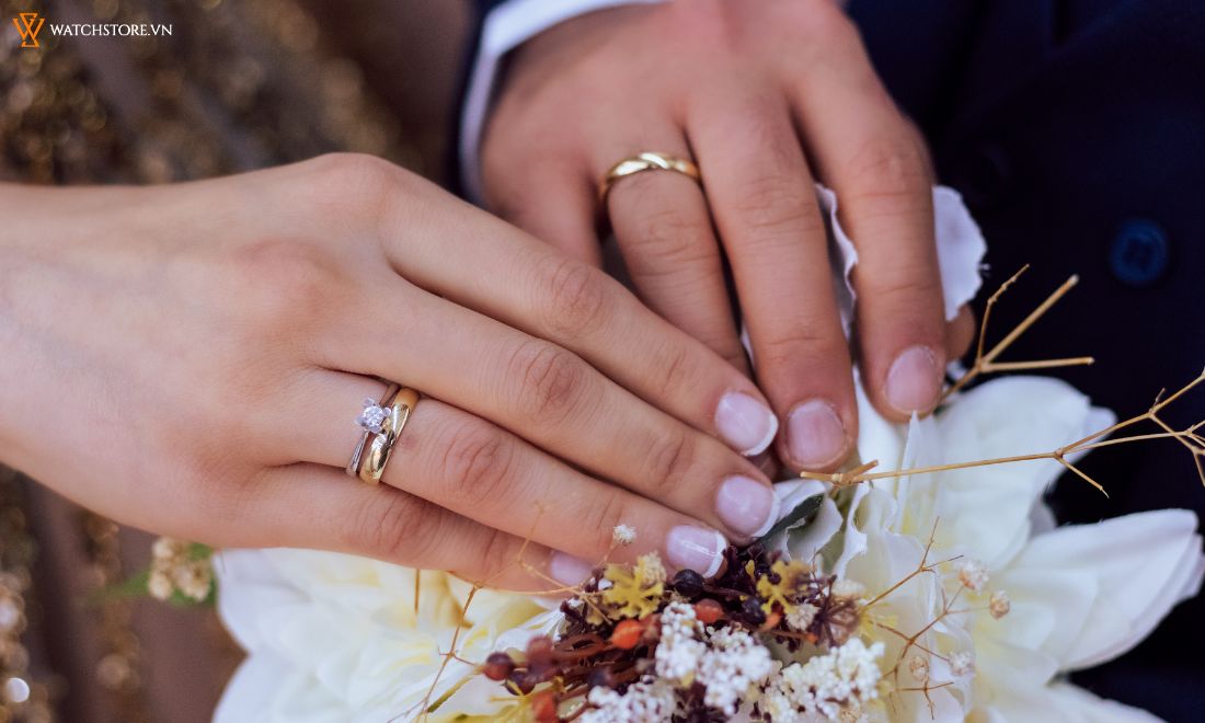 Cách đeo nhẫn cho người đã kết hôn