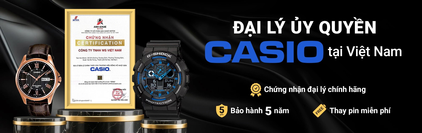 Dong ho Casio WatchStore