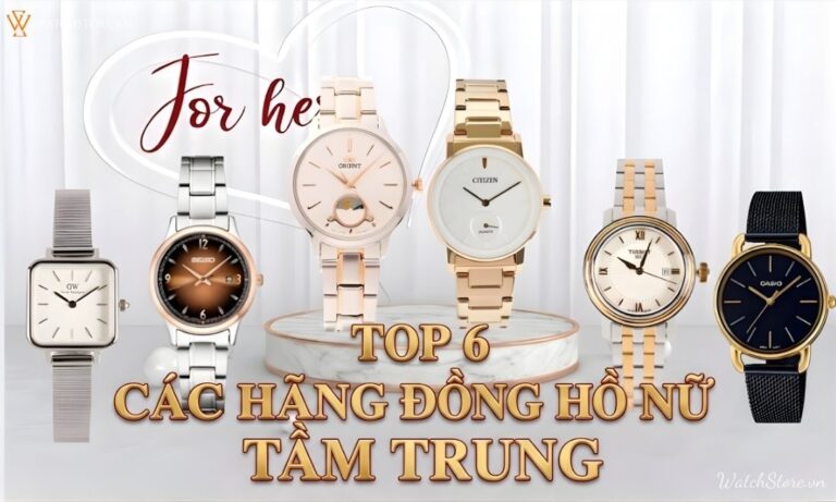 Đồng Hồ Đeo Tay Chính Hãng - Watchstore 88 cac hang dong ho nu tam trung 1