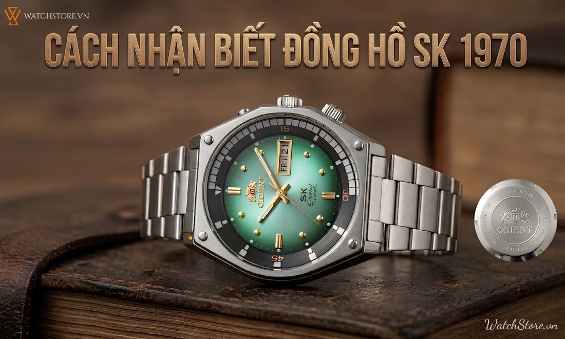 Cách nhận biết đồng hồ SK 1970 thật và giả, khác gì với bản 2019? - ảnh 1