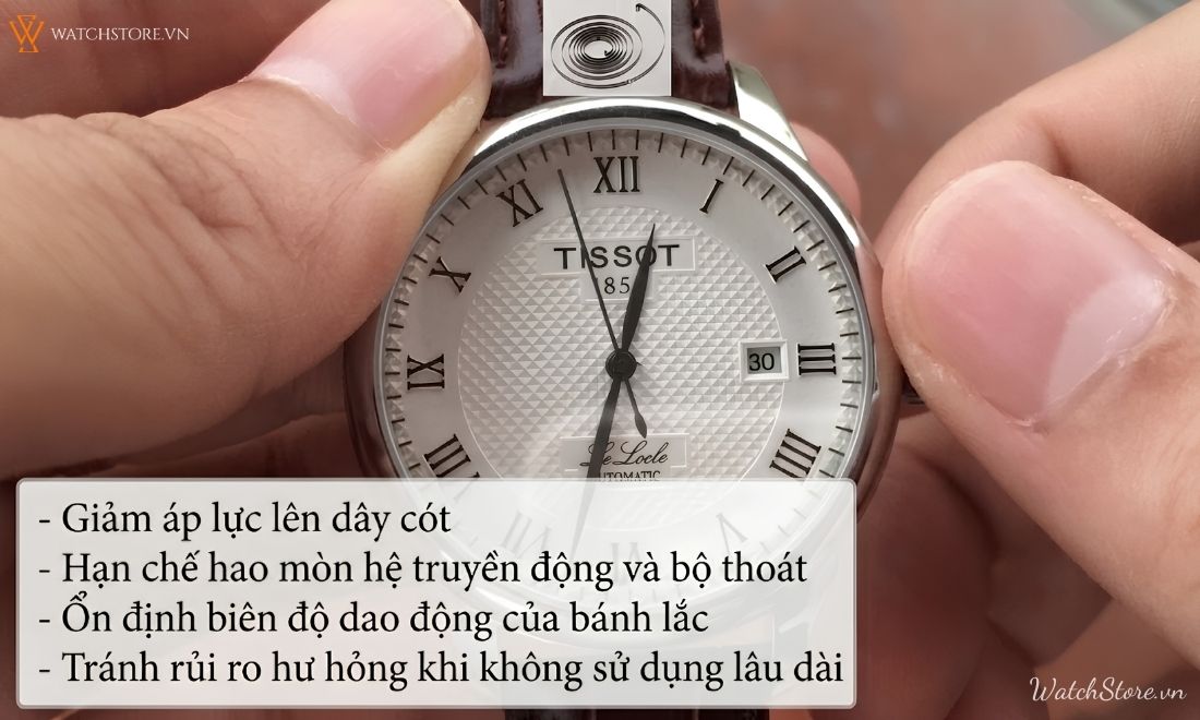 Cách xả cót đồng hồ cơ đeo tay an toàn: 90% người dùng làm sai - ảnh 4