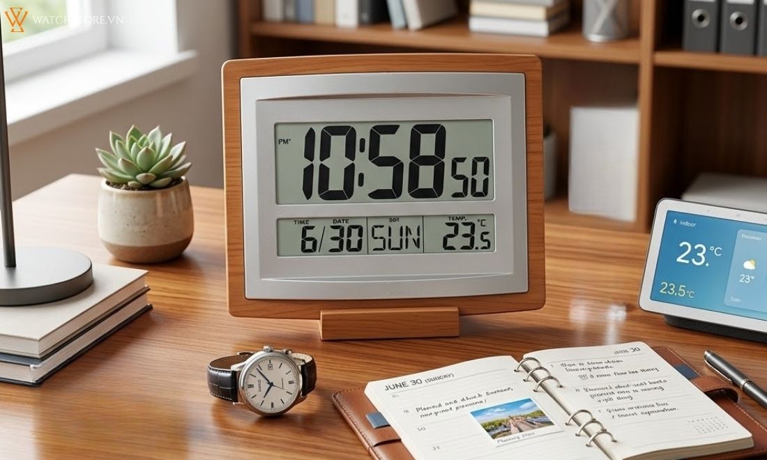 Cửa hàng đồng hồ để bàn tại Hà Nội uy tín, đa dạng mẫu mã giá tốt - ảnh 6