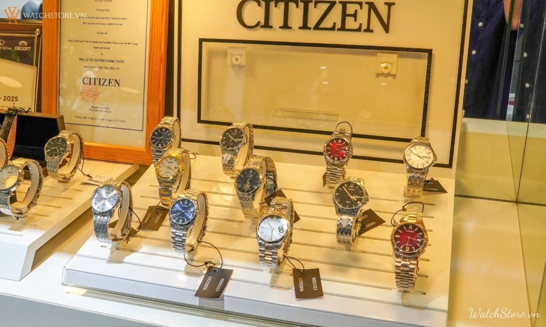 Đồng hồ Citizen nữ mặt tròn chính hãng: 30+ mẫu đẹp, thanh lịch - ảnh 11