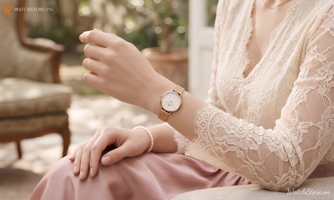 Top 20+ đồng hồ Daniel Wellington DW nữ mặt nhỏ đẹp bán chạy nhất - ảnh 6