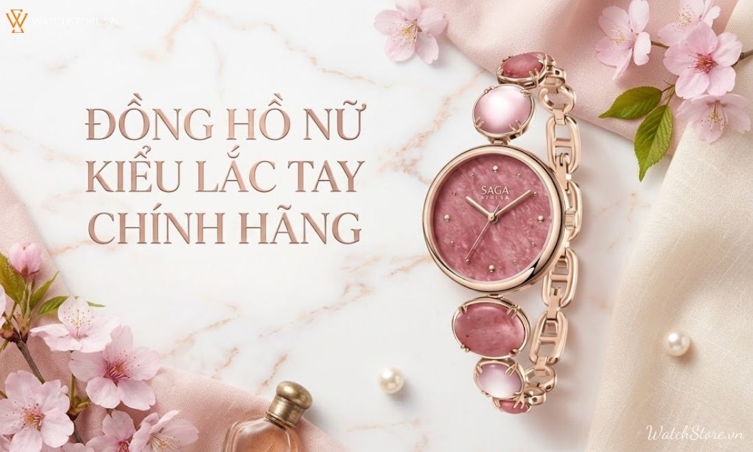 10+ mẫu đồng hồ nữ kiểu lắc tay chính hãng đẹp, sang trọng nhất - ảnh 1