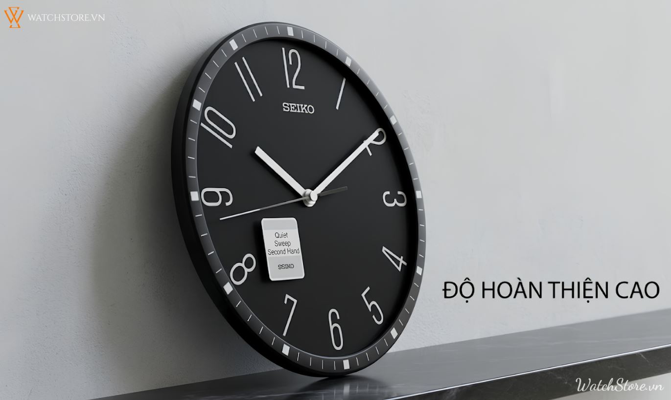 Đồng hồ treo tường Seiko chính hãng, mẫu đẹp, bảo hành 5 năm - ảnh 4