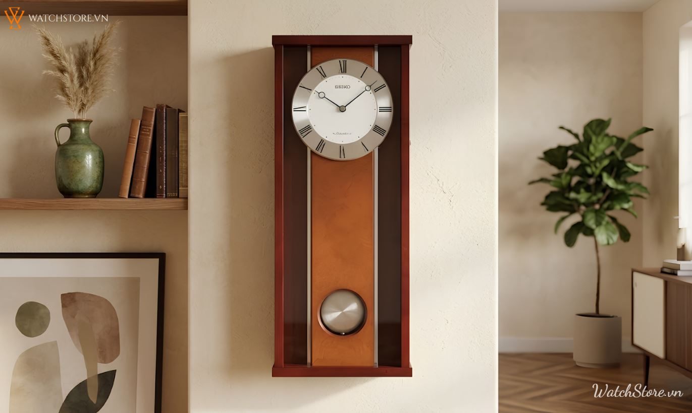 Đồng hồ treo tường Seiko chính hãng, mẫu đẹp, bảo hành 5 năm - ảnh 9