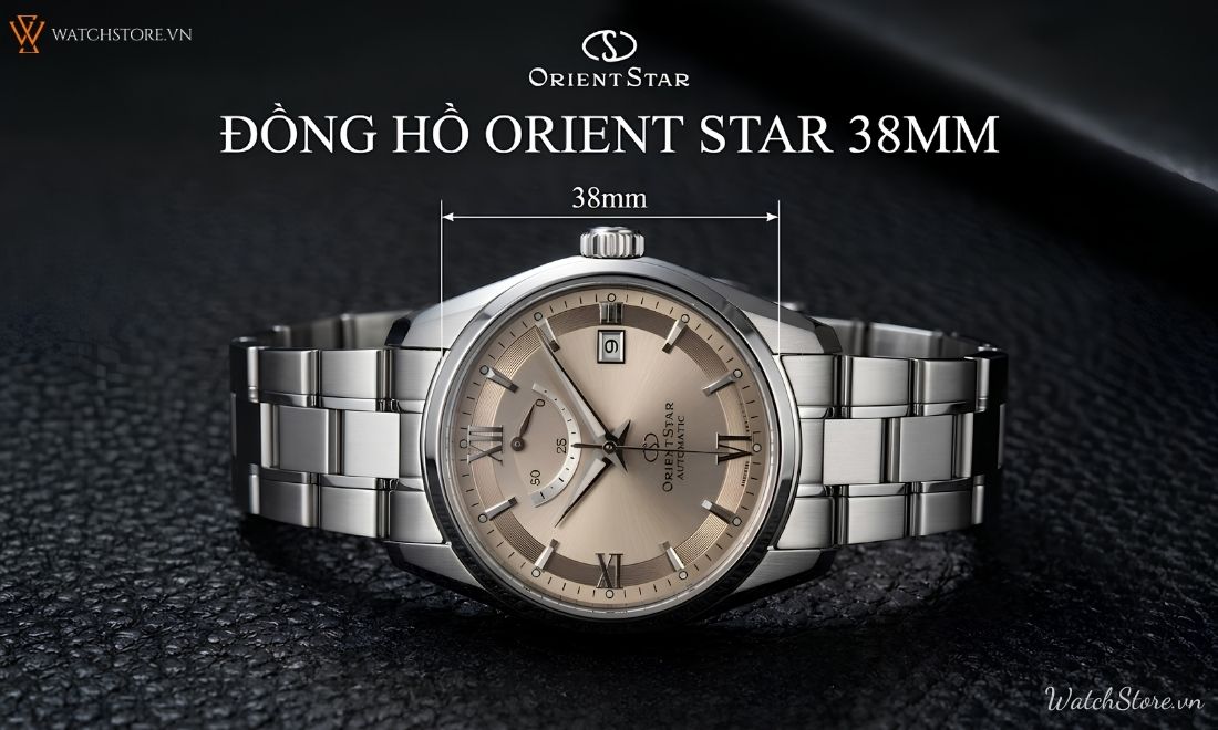BST đồng hồ Orient Star 38mm chính hãng, mẫu đẹp đáng mua nhất - ảnh 1