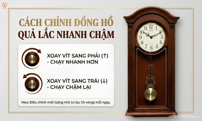 cach chinh dong ho qua lac nhanh cham 1