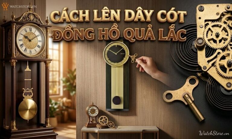 2 Cách Lên Dây Cót Đồng Hồ Quả Lắc Chuẩn, Đúng Kỹ Thuật
