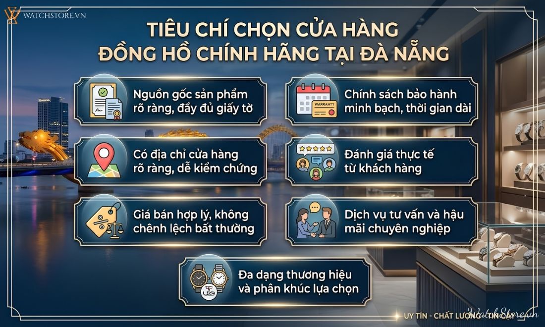 5 Cửa hàng đồng hồ chính hãng Đà Nẵng uy tín được tin chọn - ảnh 8
