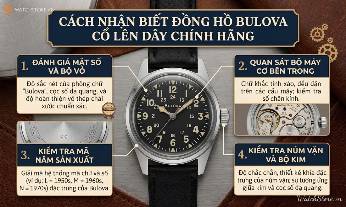 Đồng hồ Bulova cổ lên dây: Báu vật vintage hơn 50 năm tuổi 3 Đồng hồ Bulova cổ lên dây: Báu vật vintage hơn 50 năm tuổi - ảnh 3