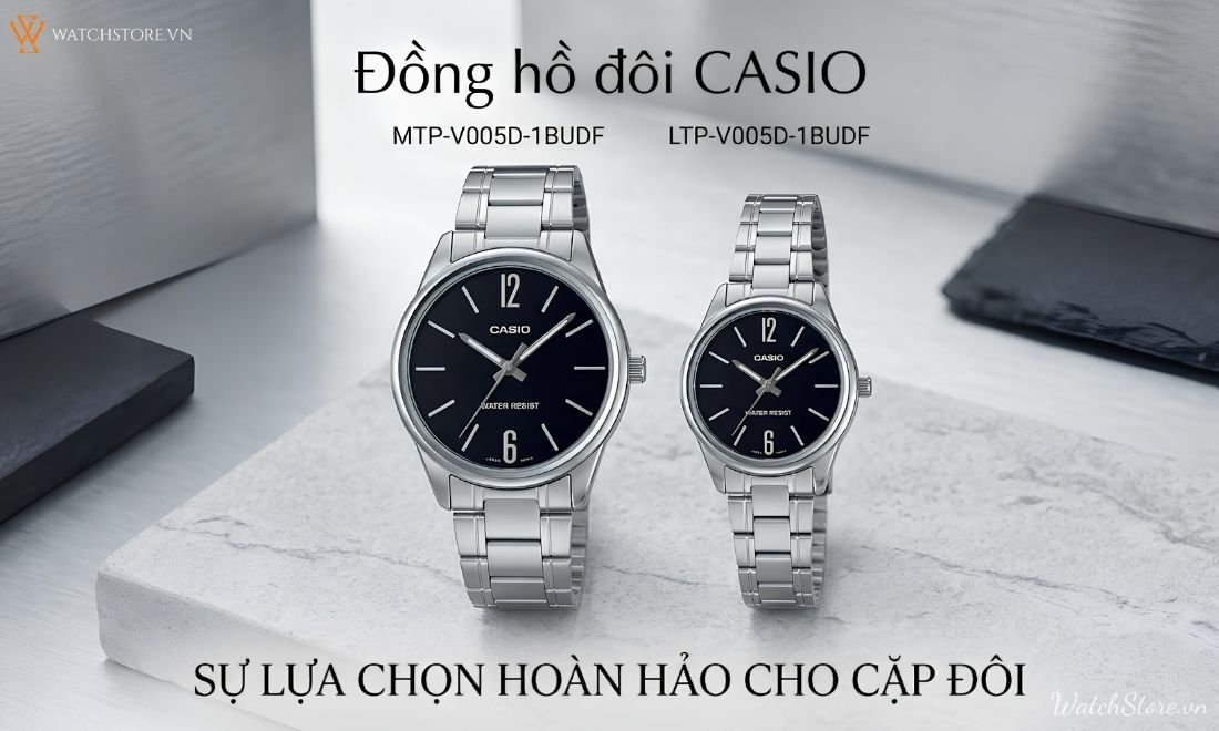 Đồng hồ đôi Casio nào đẹp? Top 7 mẫu được yêu thích nhất 2026 3 dong ho doi casio 3