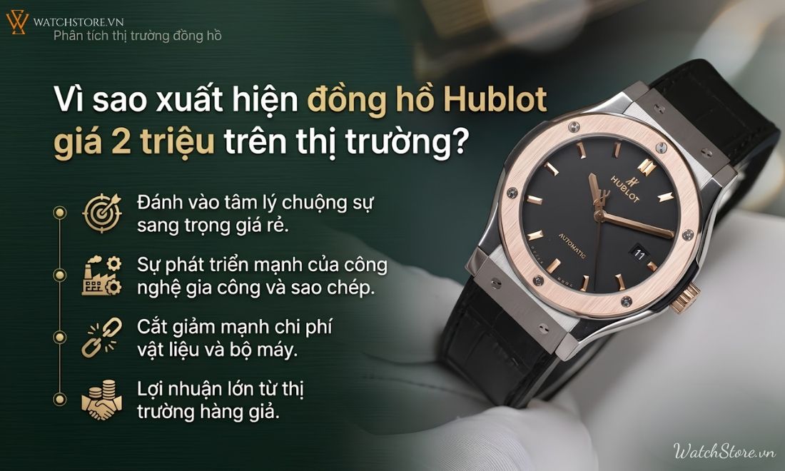 Đồng hồ Hublot giá 2 triệu là loại hàng gì? Có nên mua không 5 Đồng hồ Hublot giá 2 triệu là loại hàng gì? Có nên mua không - ảnh 5