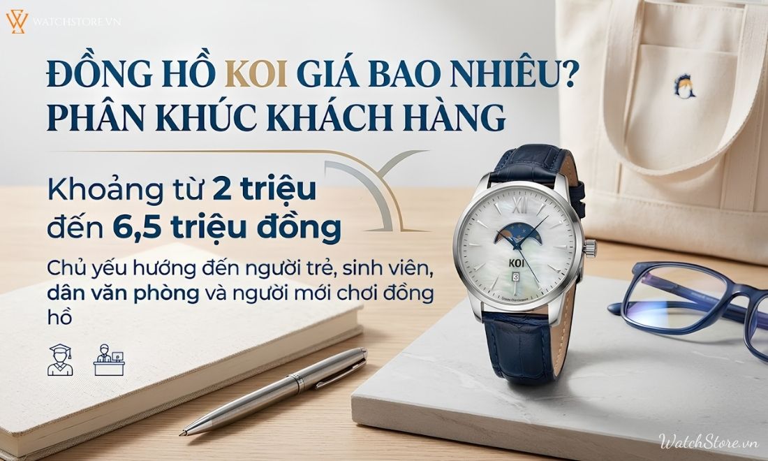 Đồng hồ KOI của nước nào? Các dòng nổi bật theo phong cách 4 Đồng hồ KOI của nước nào? Các dòng nổi bật theo phong cách - ảnh 4