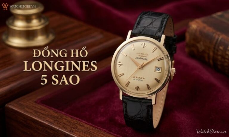 Đồng hồ Longines 5 Sao Đô Đốc: Biểu tượng vintage thập niên 70-80