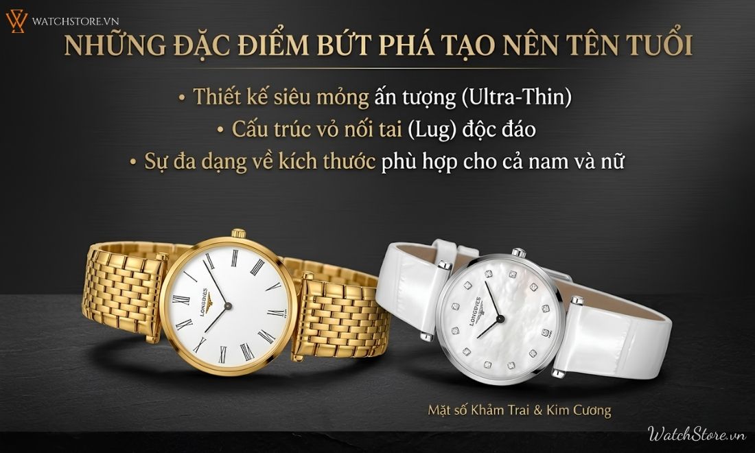 Đồng hồ Longines La Grande Classique, BST nổi bật vượt thời gian 3 Đồng hồ Longines La Grande Classique, BST nổi bật vượt thời gian - ảnh 3