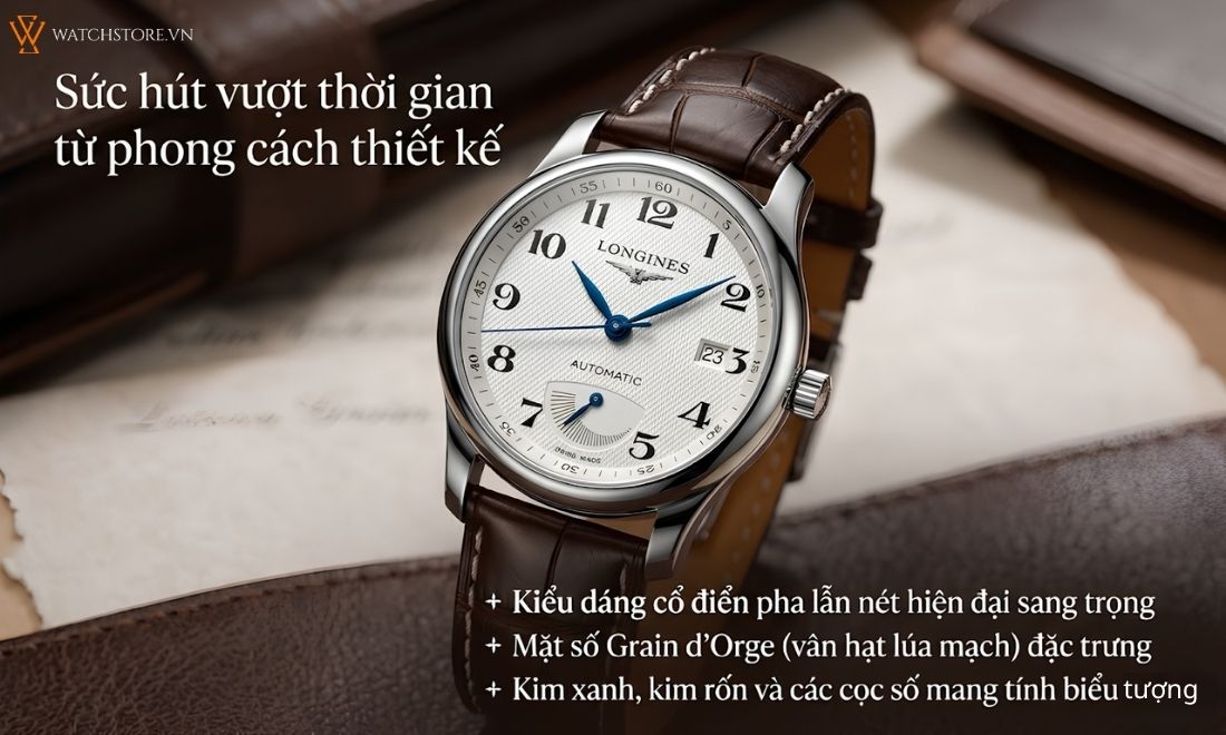 Khám phá hơn 50 mẫu đồng hồ Longines Master Collection sang trọng nhất hiện nay 4 dong ho longines master collection 4