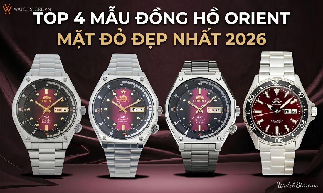 Top 4 đồng hồ Orient mặt đỏ đẹp nhất, phối đồ tạo điểm nhấn - ảnh 1