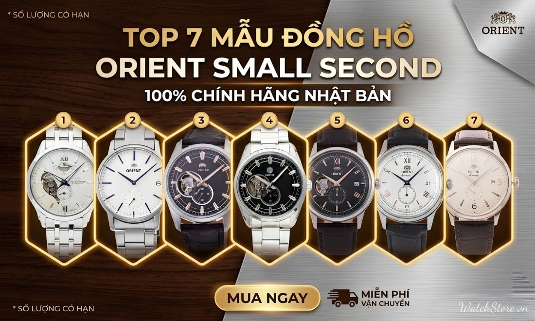 Top 7 đồng hồ Orient Small Second nổi bật từ cổ điển đến cao cấp - ảnh 1