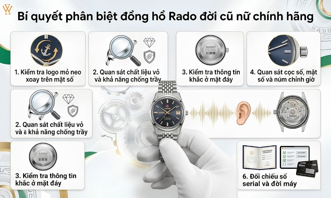Đồng hồ Rado đời cũ nữ: Vì sao được săn đón qua nhiều thập kỷ? 5 dong ho rado doi cu nu 5