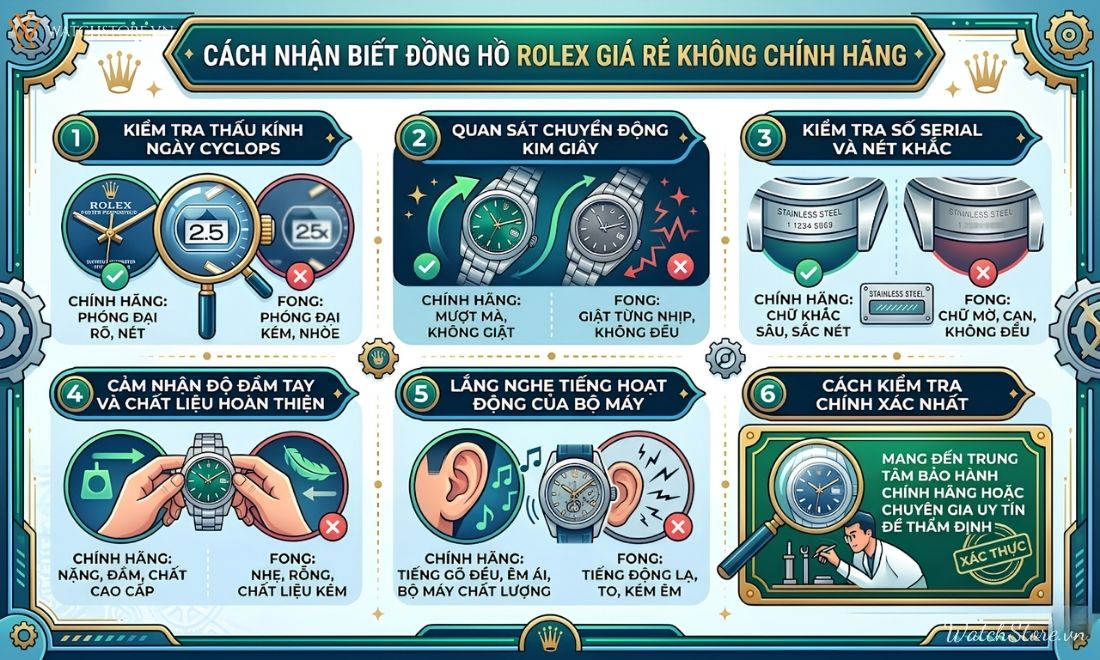 Đồng hồ Rolex giá 20 triệu: có mua được hàng chính hãng không? - ảnh 5
