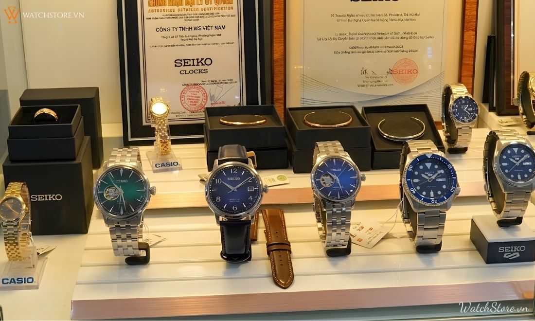7 mẫu đồng hồ Seiko mặt xanh đẹp cuốn hút đáng mua 2026 - ảnh 10