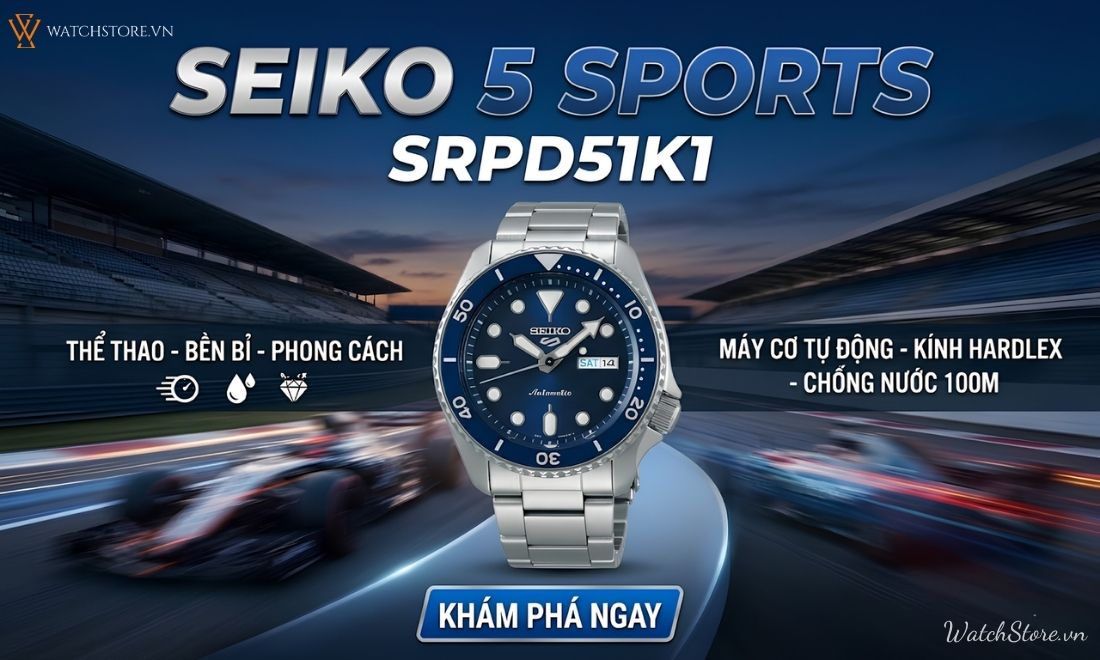 7 mẫu đồng hồ Seiko mặt xanh đẹp cuốn hút đáng mua 2026 - ảnh 2