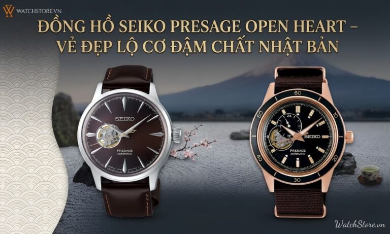 Đồng Hồ Đeo Tay Chính Hãng 85 dong ho seiko presage open heart 1