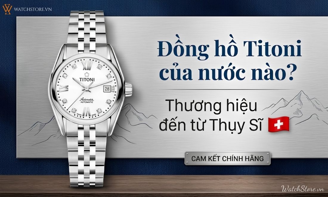 Đồng hồ Titoni của nước nào? Hé lộ thương hiệu hơn 100 năm tuổi - ảnh 2