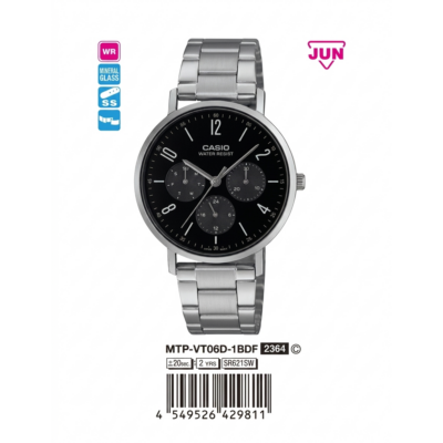 Ảnh sản phẩm Casio Nam MTP-VT06D-1BDF