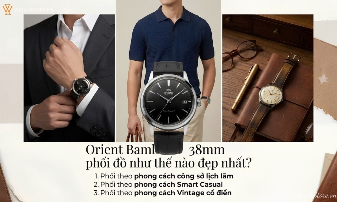 BST đồng hồ Orient Bambino 38mm - Kích thước dress watch lý tưởng 7 BST đồng hồ Orient Bambino 38mm - Kích thước dress watch lý tưởng - ảnh 7