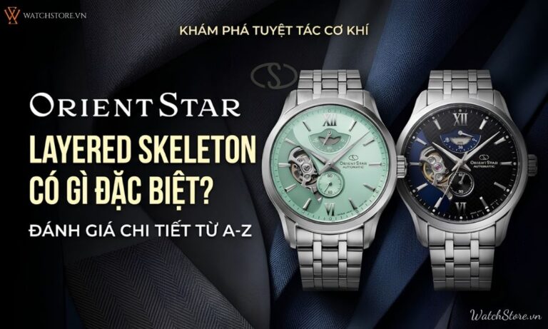 Đồng Hồ Đeo Tay Chính Hãng 97 orient star layered skeleton 1